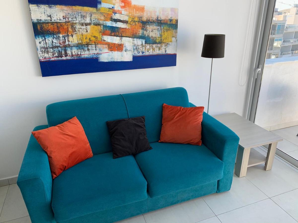 Sea View Penthouse Mellieha Bay Apartman Kültér fotó